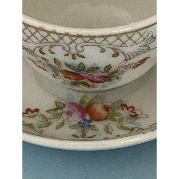 Miniature Tea Cup and Saucer Pico Occupied Japan - Picture 3 of 12
